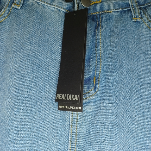 RealTakai Classic Blue Denim Jeans NWT - Picture 10 of 13